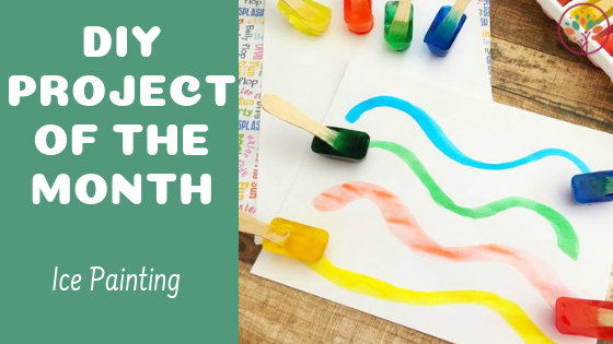 Ice Painting - DIY Craft Activity For Kids